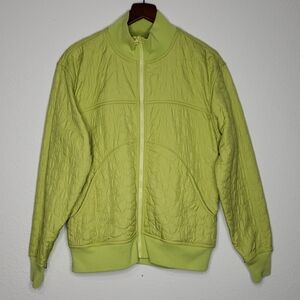 Columbia Core Interchange Full Zip Jacket Size XL Quilted Fleece Outdoor Logo